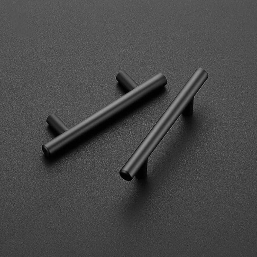 5 Pack 3 In Cabinet Handles Matte Black Stainless Steel Kitchen Handle Ravinte